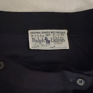 Ralph Lauren vintage wool original skirt from 1982